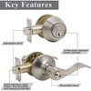 American Imaginations 4.6-in. W Door Lock_ AI-36491